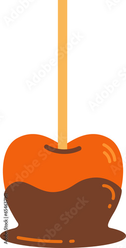 chocolate cake with orange