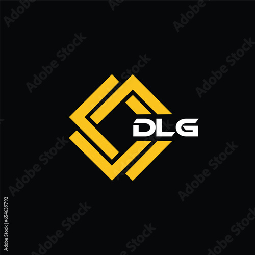 DLG letter design for logo and icon.DLG typography for technology, business and real estate brand.DLG monogram logo.