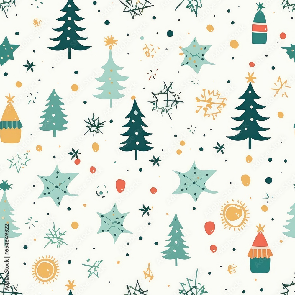 chirstmas element seamless pattern background chirstmas element seamless pattern background