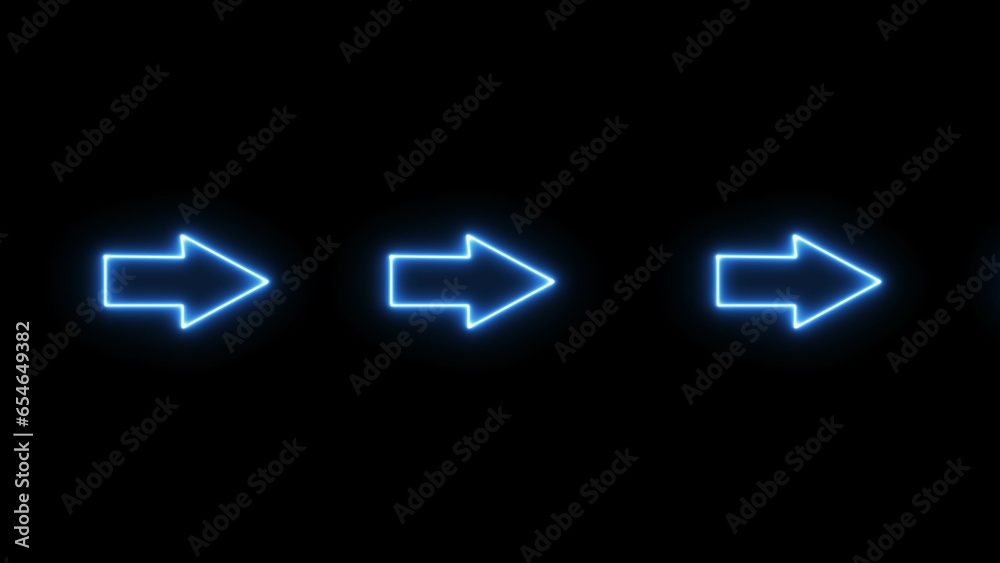 abstract glowing directional neon arrow illustration 4k abstract glowing directional neon arrow illustration 4k
