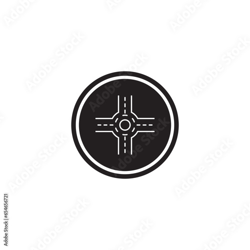 road icon vector