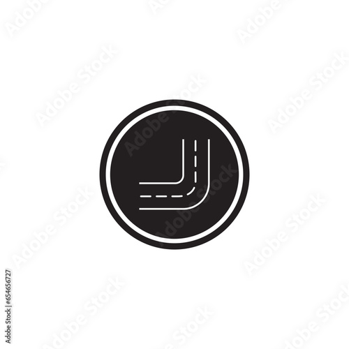 road icon vector
