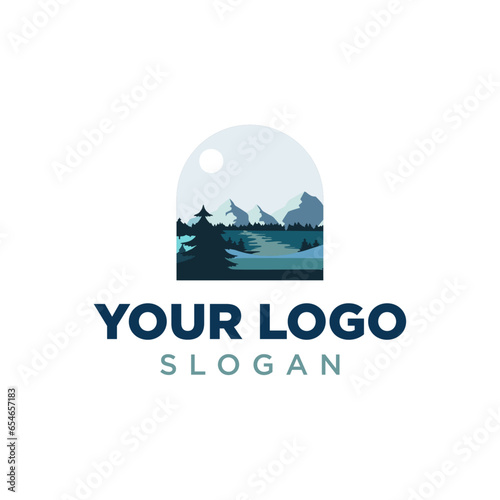 Emblem patch logo voyageurs national park