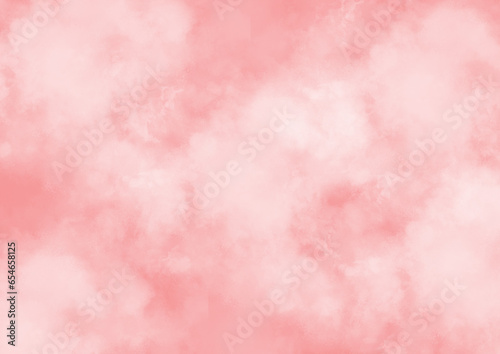 Pink cloud background for web banner, poster, advertisement, Abstract background