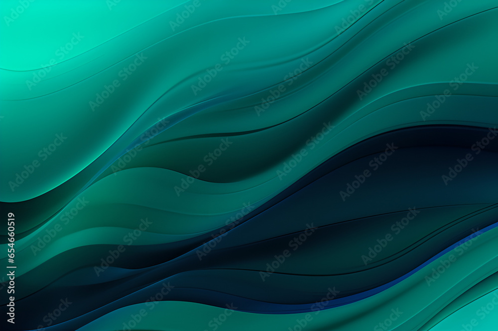 Black dark light jade petrol teal cyan sea blue green abstract wave wavy line background. Ombre gradient. Blue atoll color. Noise grain rough grungy. Matte shimmer metallic electric. Template design. Black dark light jade petrol teal cyan sea blue green abstract wave wavy line background. Ombre gradient. Blue atoll color. Noise grain rough grungy. Matte shimmer metallic electric. Template design.