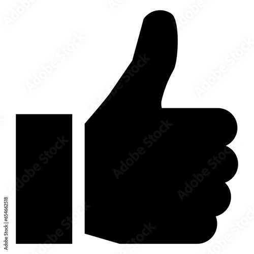 thumb up like symbol