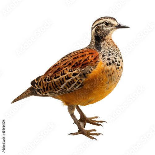 American woodcock on transparent background