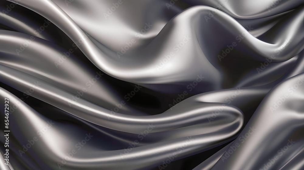 Naklejka premium satin texture background with beautiful soft blur pattern natural, silk, satin, texture, fabric