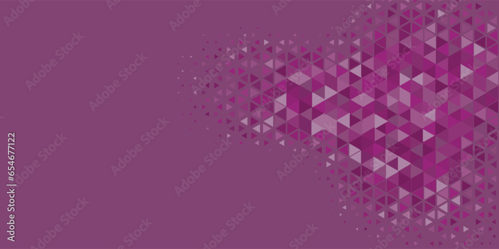 Obraz premium Abstract Triangle colorful background or wallpaper with polygons, triangles or concave geometrical shapes with Copy space soft color