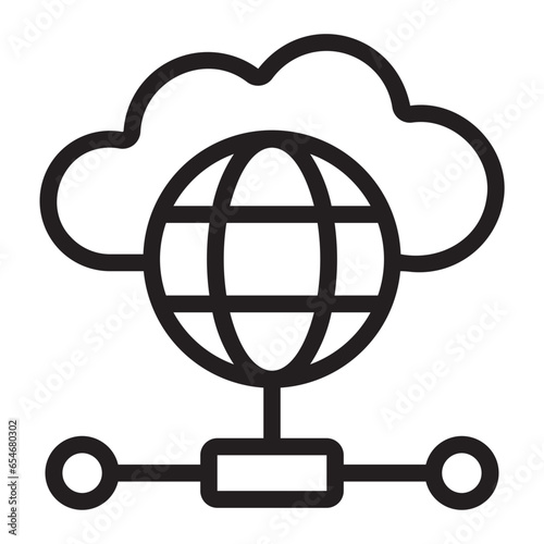 internet line icon