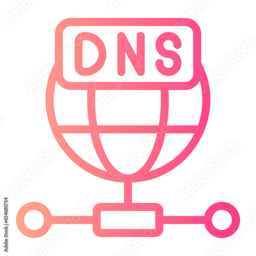 dns gradient icon