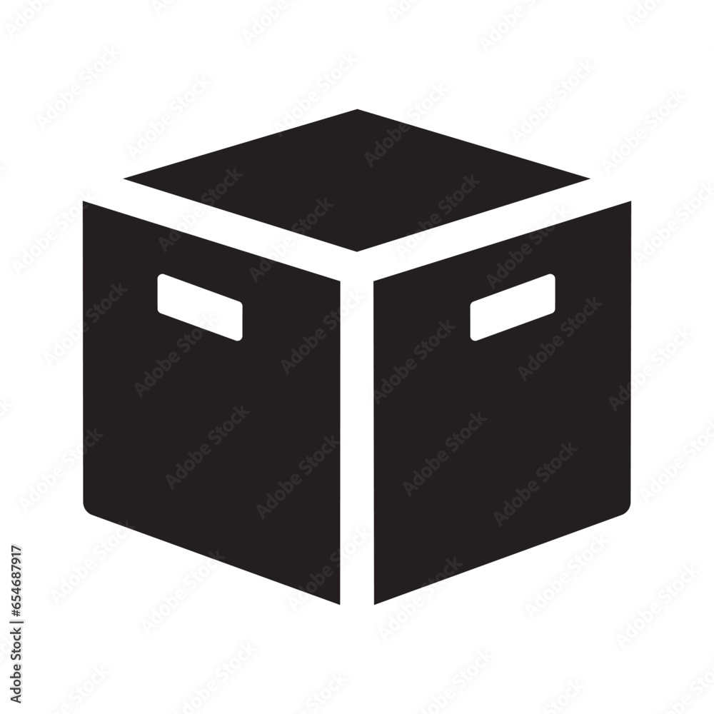 box package symbol icon vector design illustration box package symbol icon vector design illustration