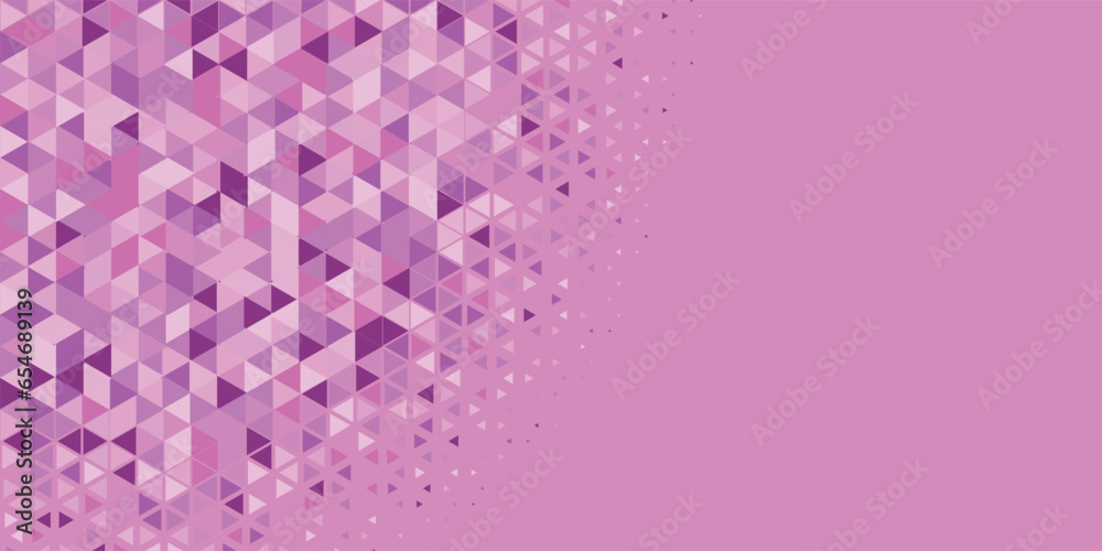Obraz premium Abstract Triangle colorful background or wallpaper with polygons, triangles or concave geometrical shapes with Copy space soft color