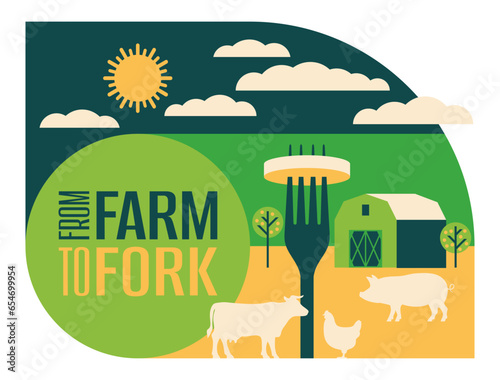 Farm-to-fork - strategy for locally grown food