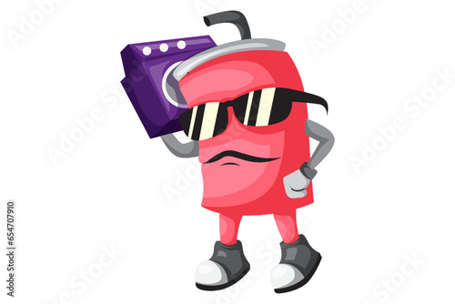 Spray Bottle Character Design Illustration