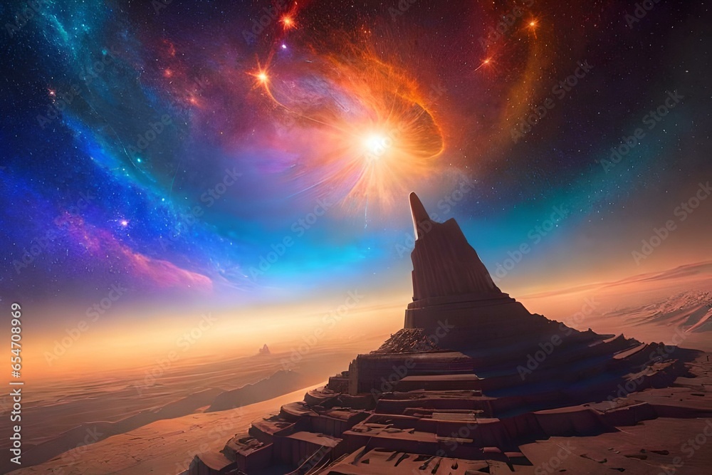 Witnessing the Breathtaking Cosmic Explosion of Nebulae Painted in a ...