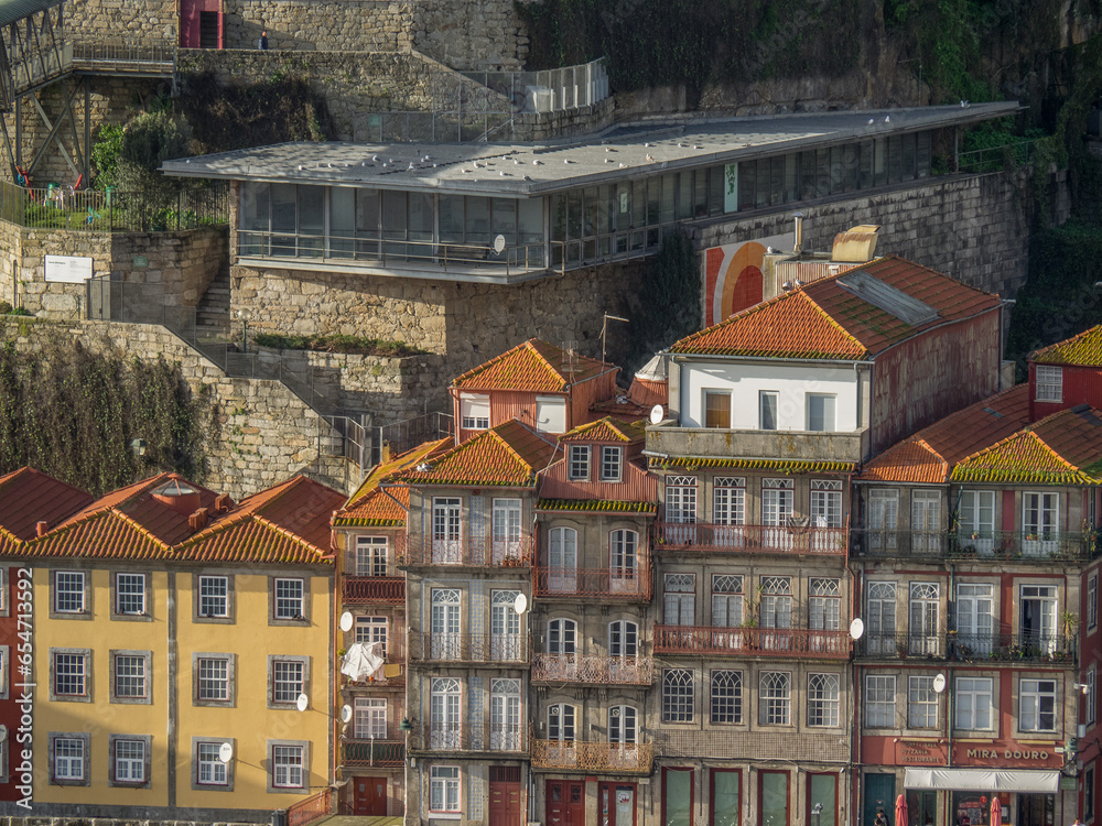 Obraz premium Frühling in Porto am Douro