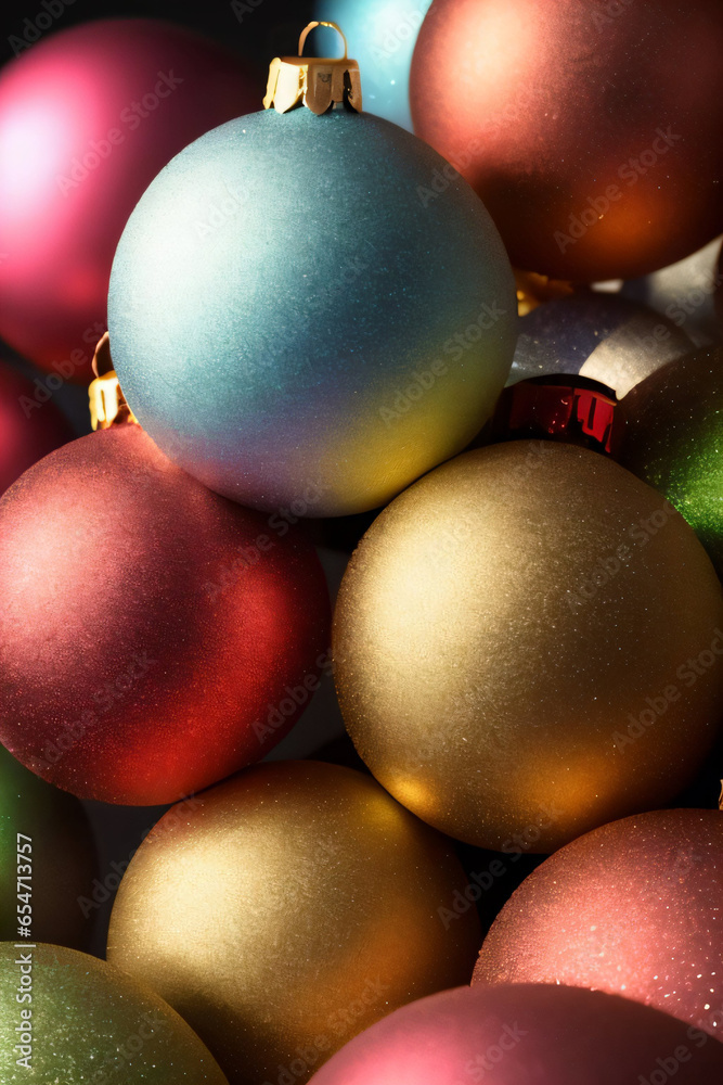Christmas balls texture background wallpaper