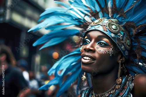 Unidentified Carnival dancer