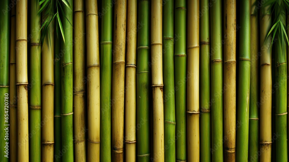 Bamboo background created with Generative AI Bamboo background created with Generative AI