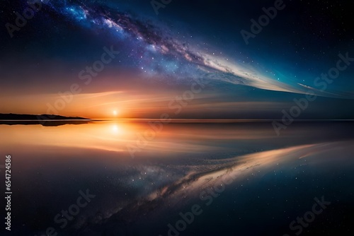 sunrise over the sea © Abdullah