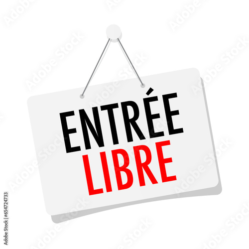Entrée libre