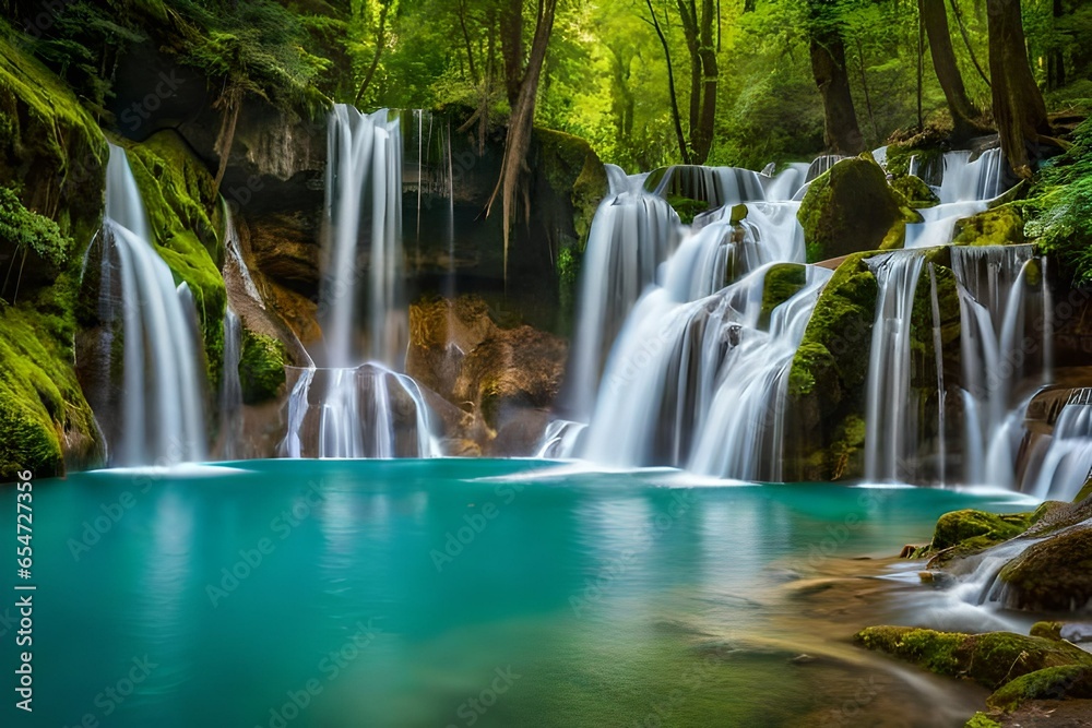 waterfall in the forest