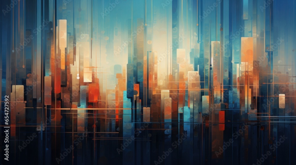 Abstract city background