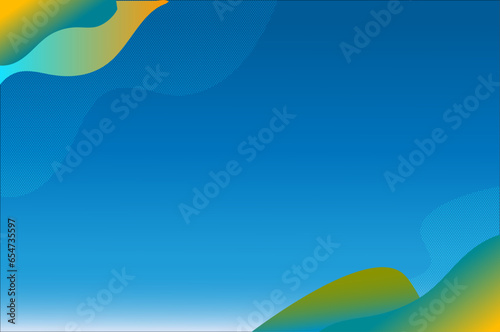 blue sky background cool with gradient waves joss