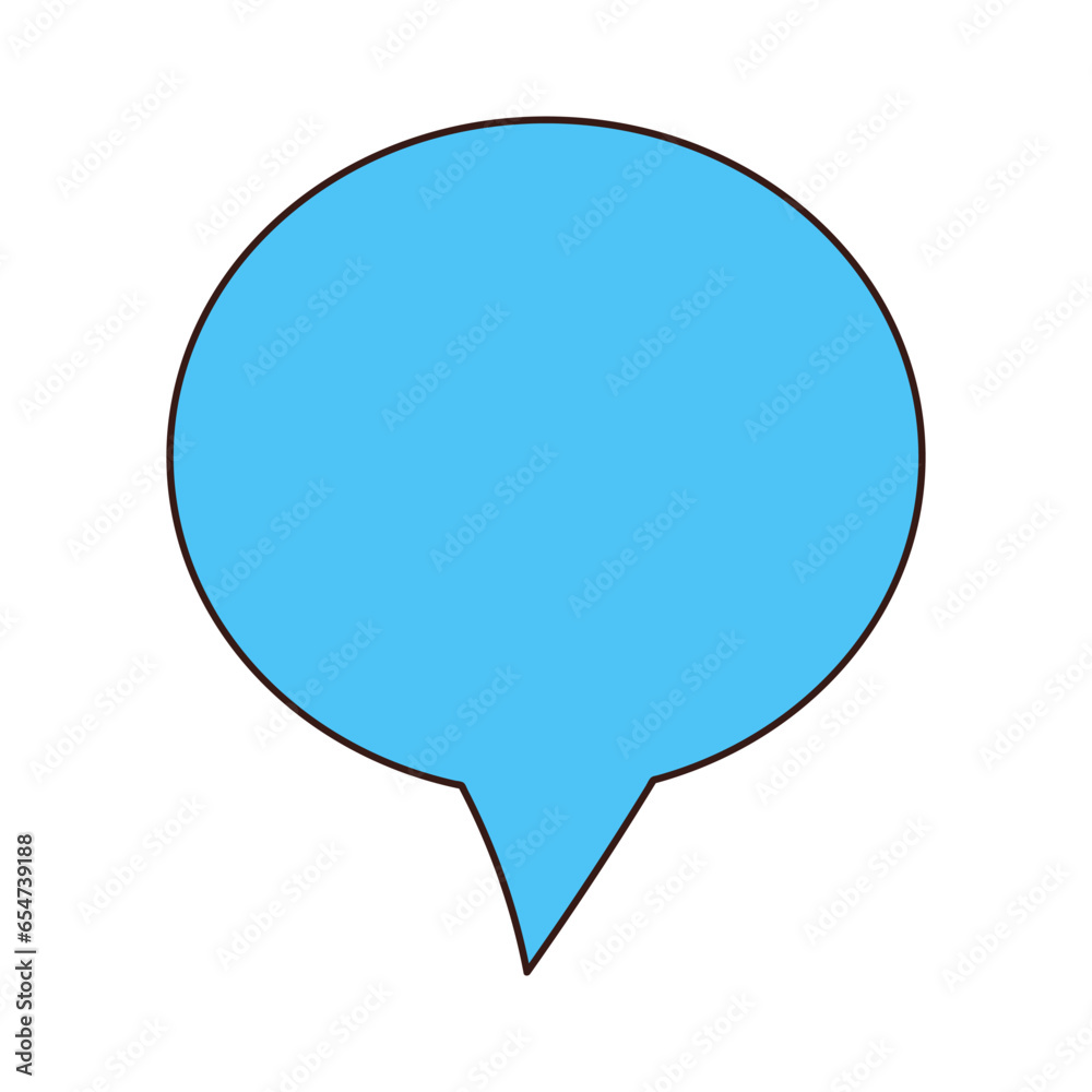 Speech bubble. Decorative abstract geometric element. Speech bubble. Decorative abstract geometric element.