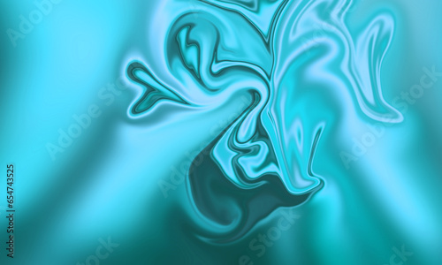 Abstract blue background, gradient, flame lines.