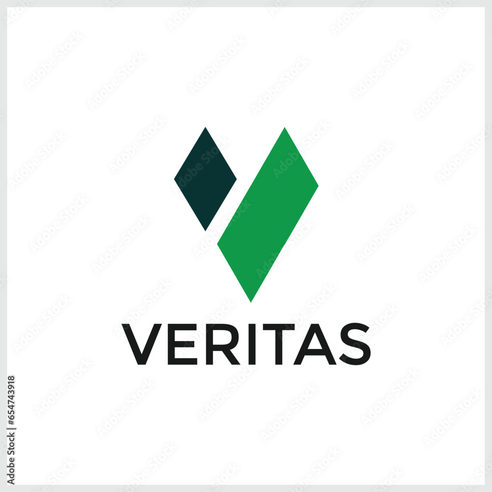 Simple, elegant, and abstract letter V logo. Simple, elegant, and abstract letter V logo.