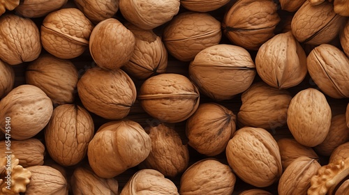 Nutty Delight: Seamless Walnut Texture