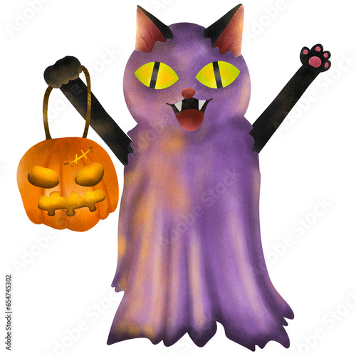 Spooky cat2 photo