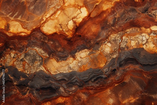 Mineral background with a brown hue