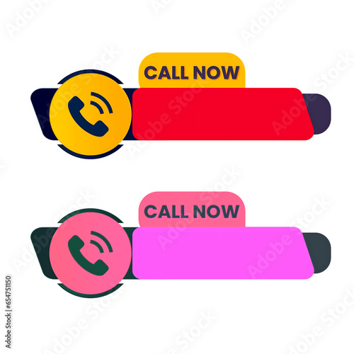 Call Now Button Icon Set