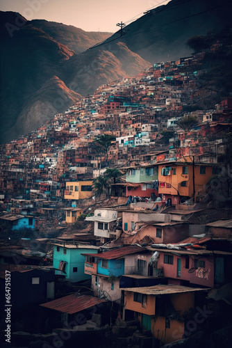 Hues of Hope  Life in a Steep Favela