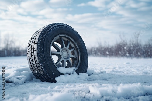 Tyre for winter season © LimeSky