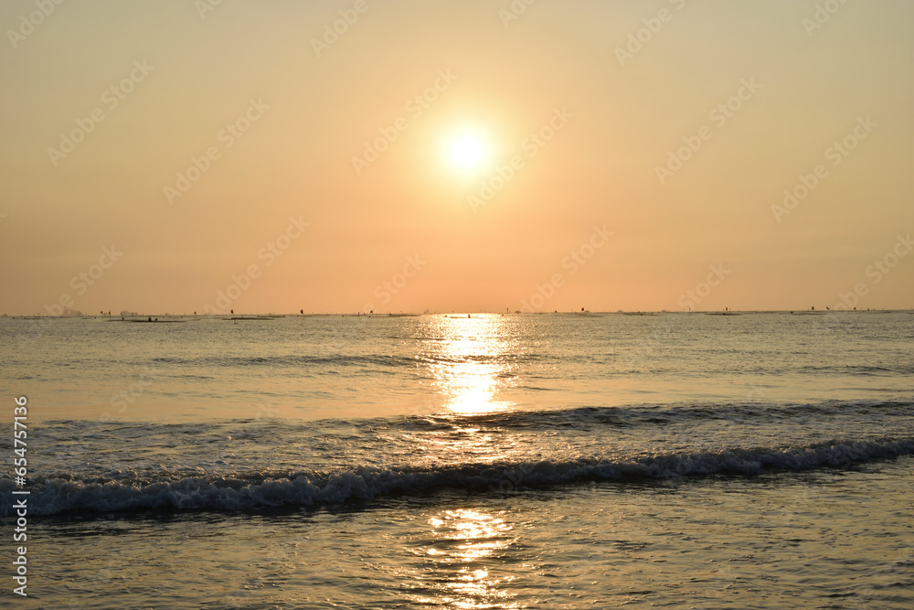 Obraz premium sunset on the sea