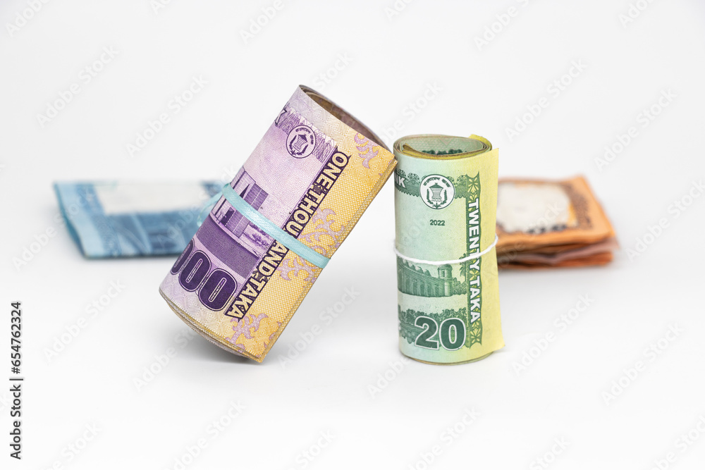 Bangladesh bank taka paper note currency Bangladesh bank taka paper note currency