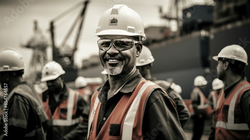 Dockworker at a seaport   © Sohaib q