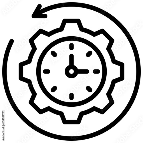 Obsolescence Outline Icon