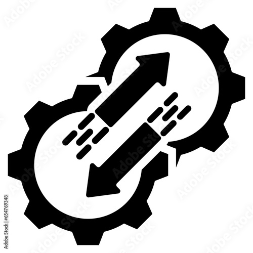 Transition Glyph Icon