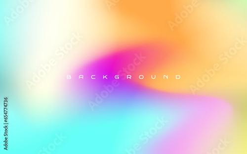 Futuristic mesh colorful fluid wave blurred abstract background design
