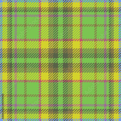 Texture fabric check of background pattern plaid with a tartan textile seamless vector.