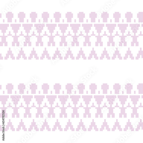 Pastels Chevron Fair Isle Seamless Pattern Design