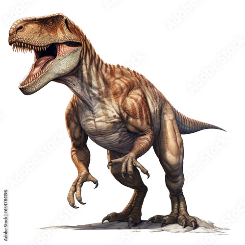 t rex dinosaur On a transparent background PNG © Stock Photo For You