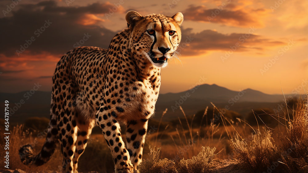 Obraz premium Guepardo