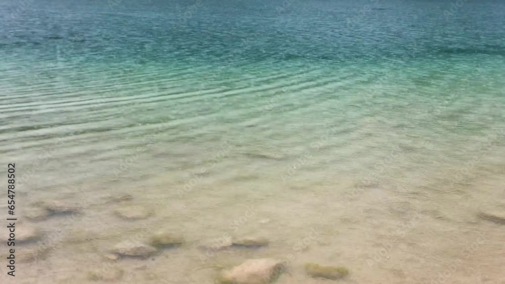 Rain Texture on a Lake