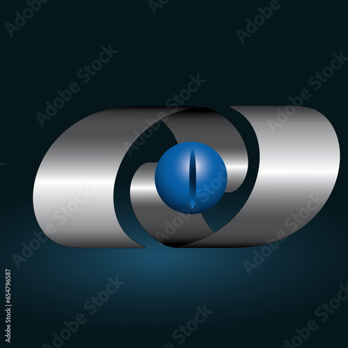Hintergrund Blauauge